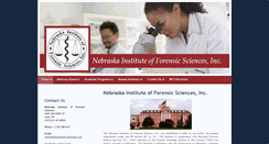 Desktop Screenshot of nebraskainstituteofforensicsciences.org